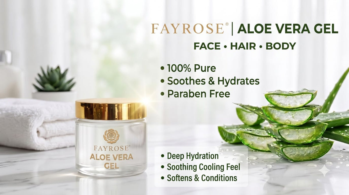 FAYROSE Aloe Vera Gel - 100% Organic