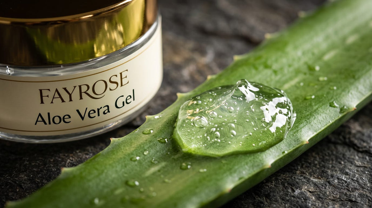 FAYROSE Aloe Vera Gel - 99% Pure Soothing & Hydrating