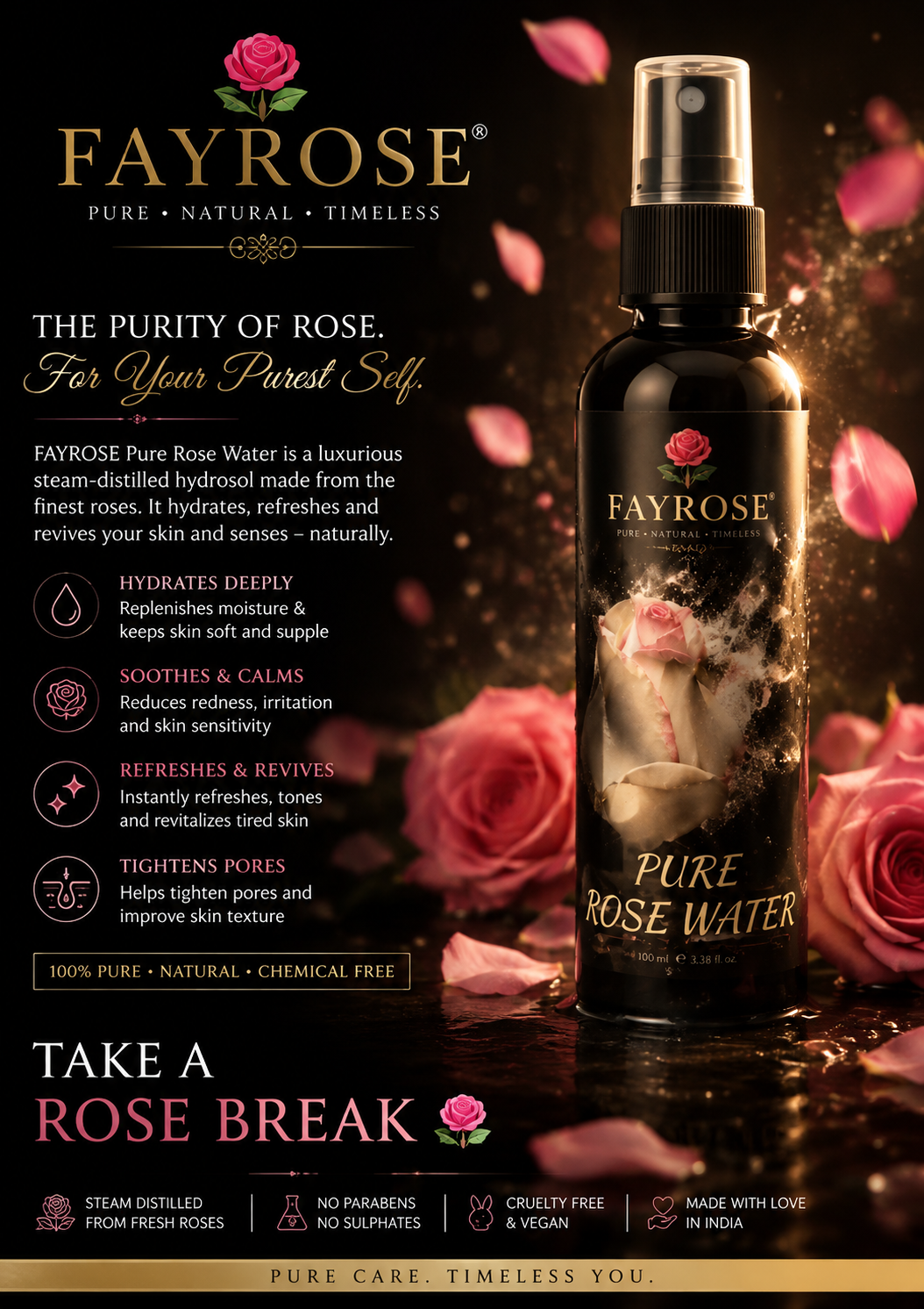 FAYROSE- ROSE HYDROSOL